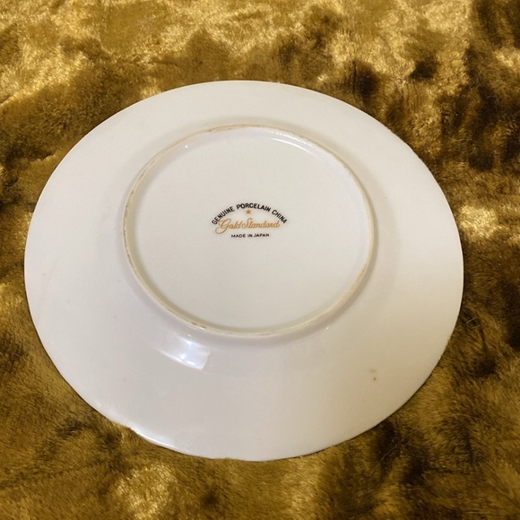 Bread Plate Genuine Porcelain China Gold Standard - Picture 4 of 5